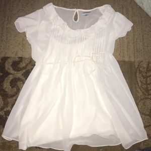 Sheer Maternity top